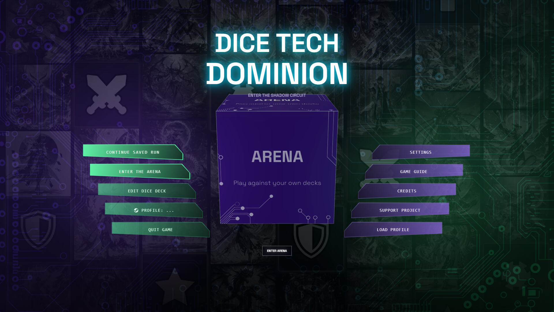 Screenshot 3 for Dice Tech Dominion - Enter the Shadow Circuit