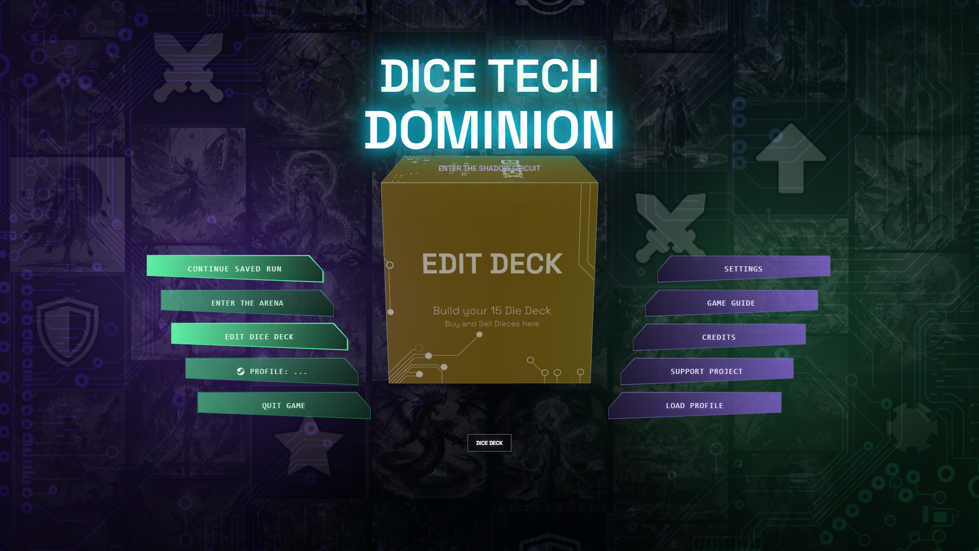 Screenshot 4 for Dice Tech Dominion - Enter the Shadow Circuit
