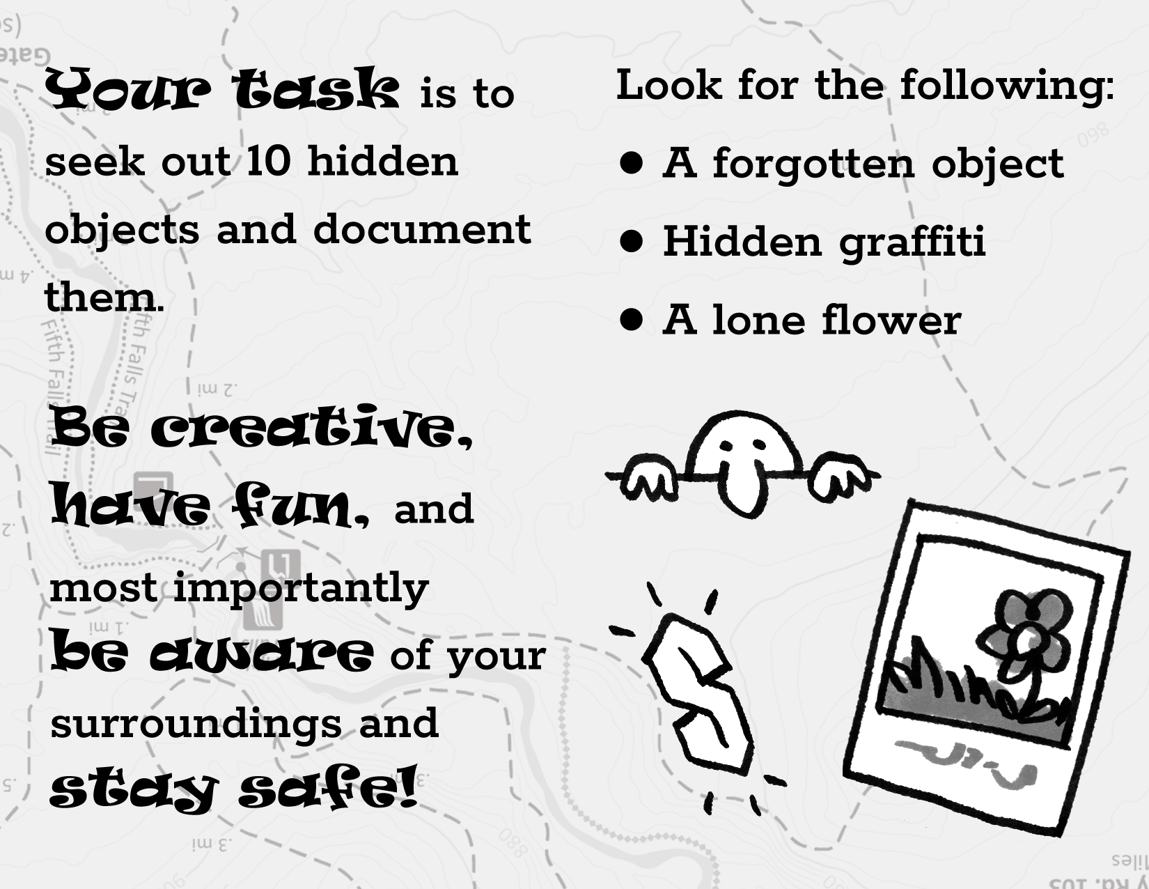 Screenshot 3 for Scavenger Hunt Zine