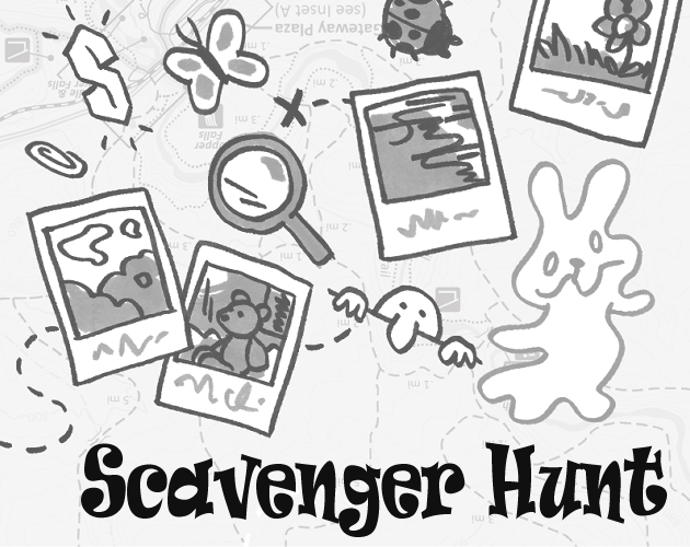 Screenshot 2 for Scavenger Hunt Zine