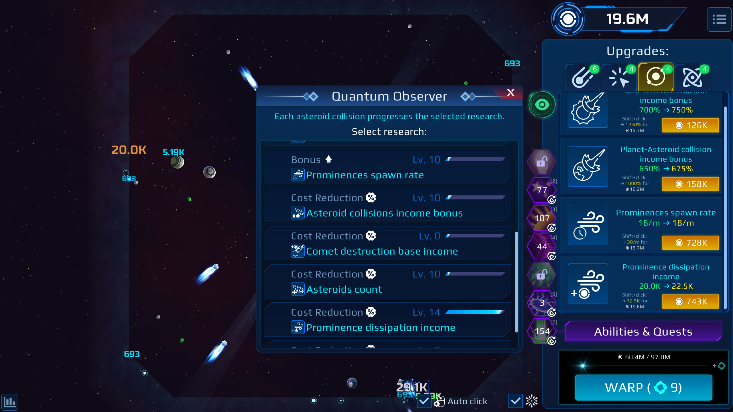 Screenshot 10 for Astromental Incremental Demo