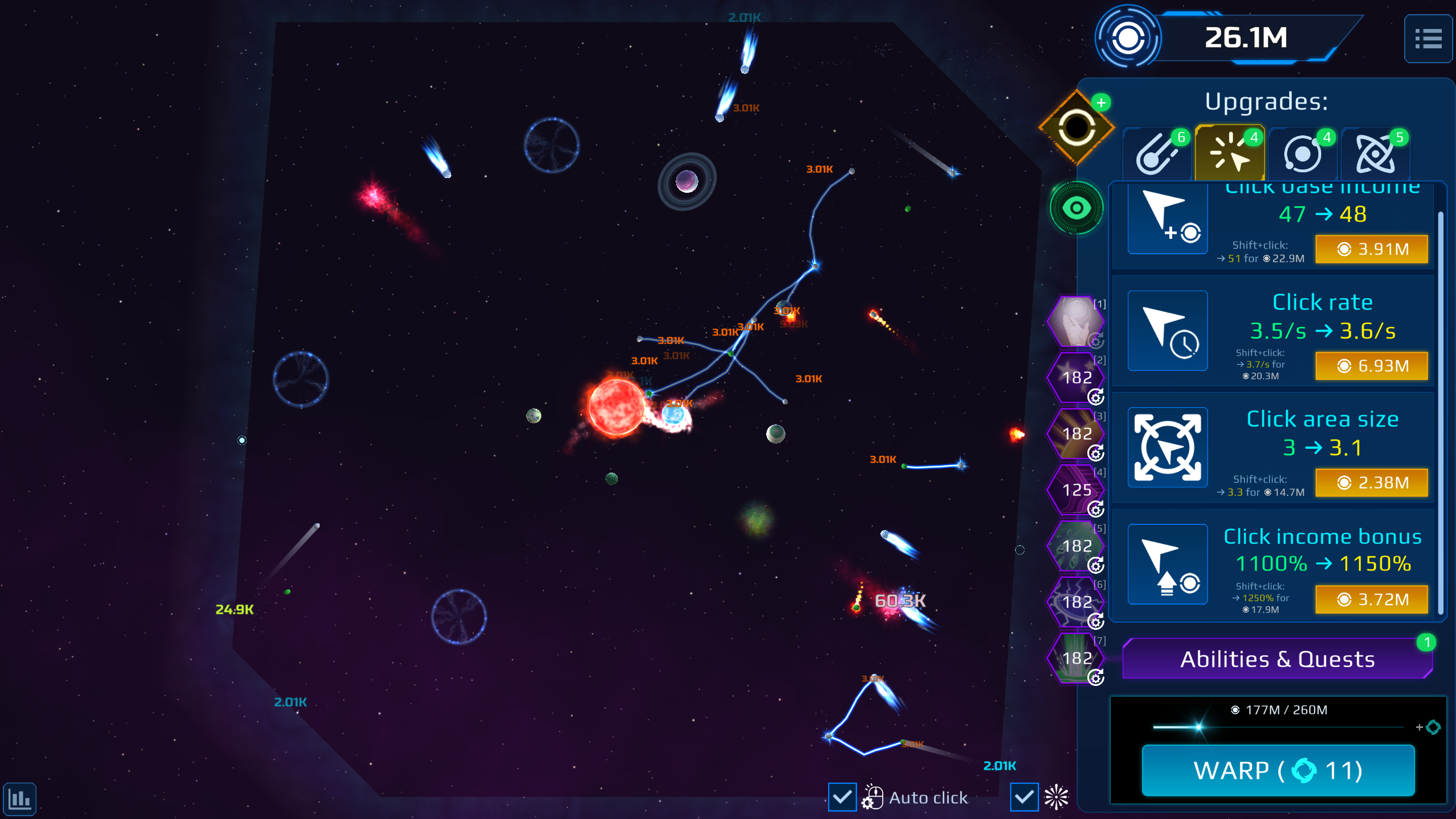 Screenshot 12 for Astromental Incremental Demo