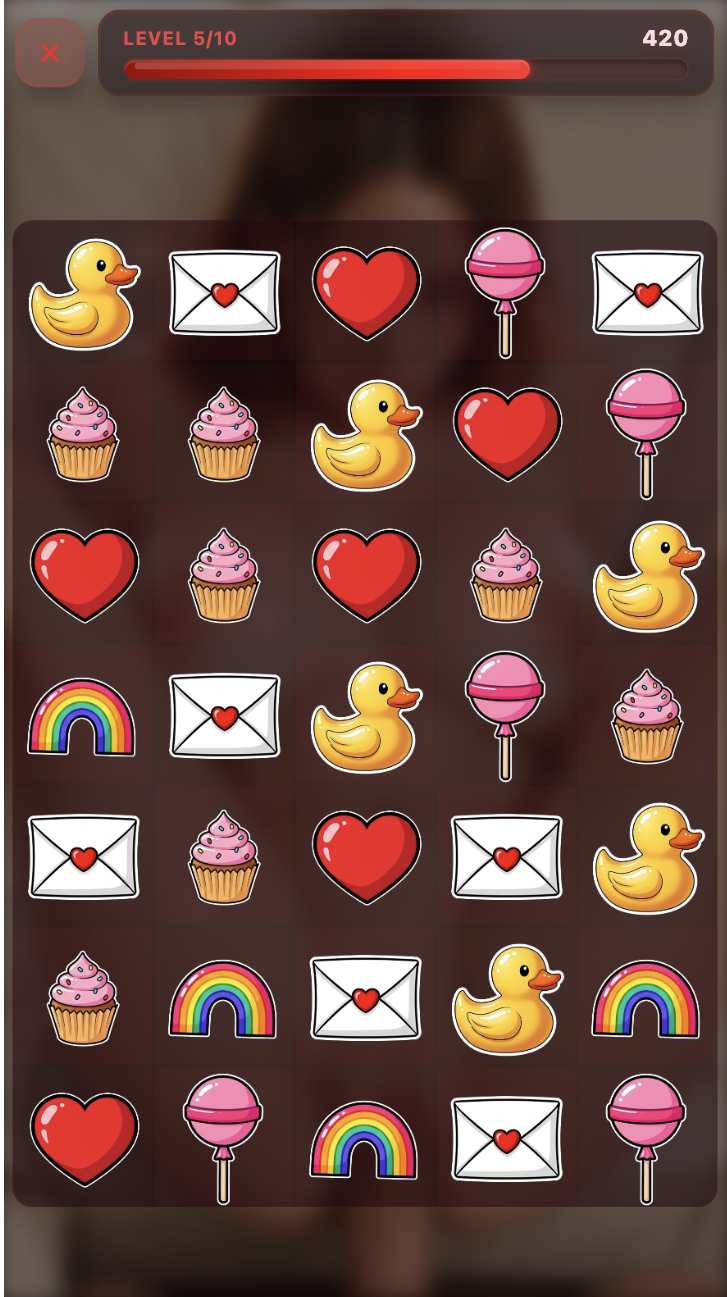 Screenshot 2 for Sweet Crush — Match-3 Puzzle ( Adult Free Demo)