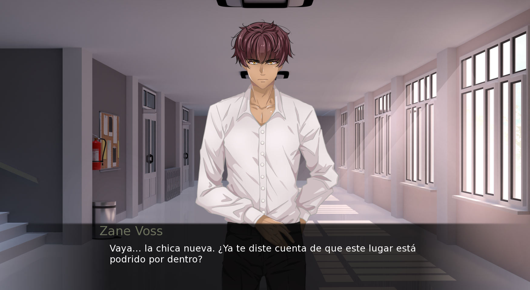 Screenshot 4 for El misterio de Luminis - Novela Visual Otome