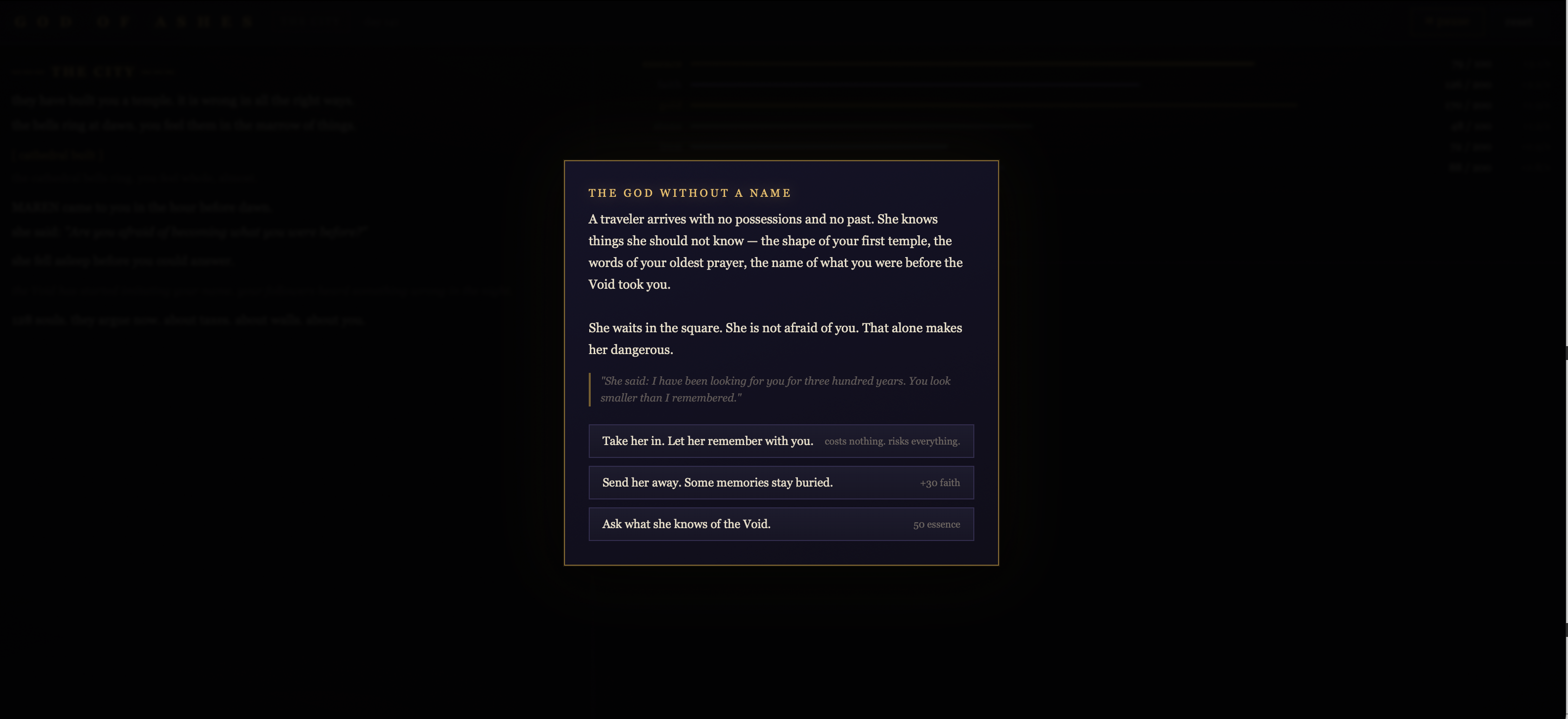Screenshot 4 for God of Ashes