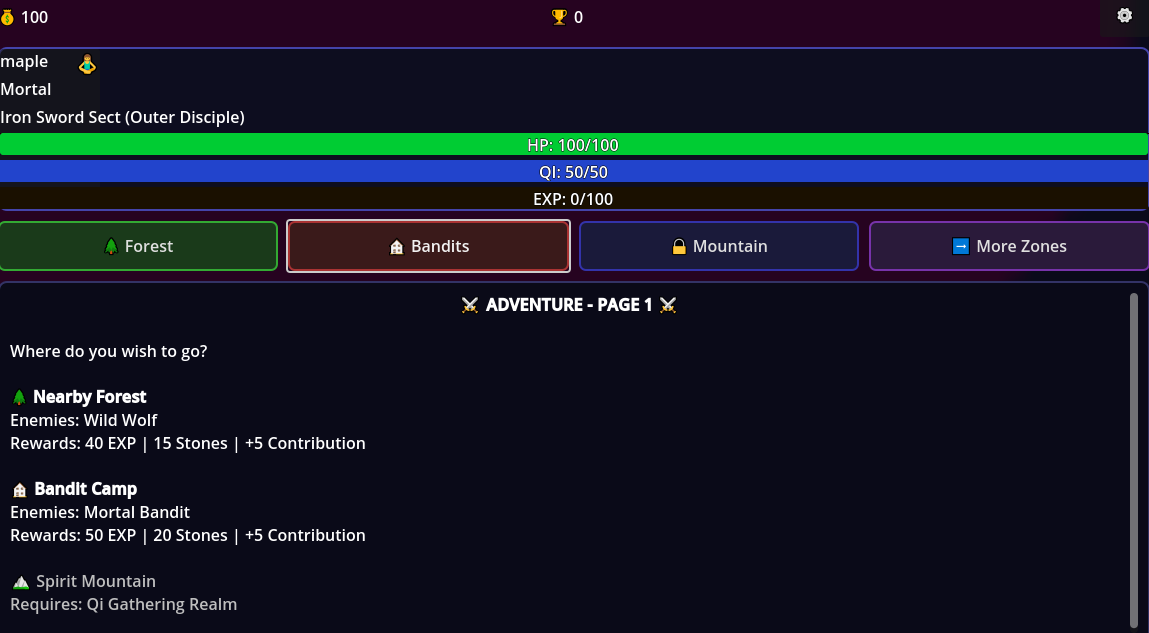 Screenshot 2 for Path Of Ascension(text)