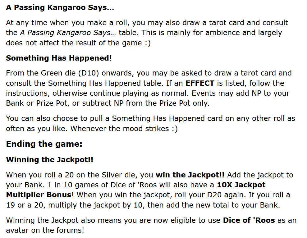 Screenshot 3 for Dice of 'Roos