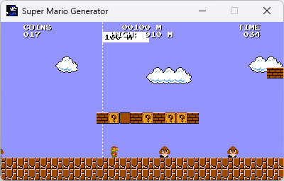 Super Mario Generator [v1.23] by quinglequam games