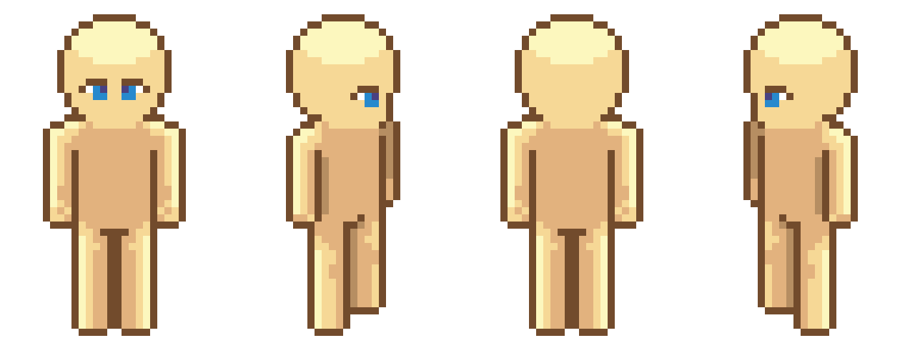 Character Sprite Template [32x48] by Sayaka04