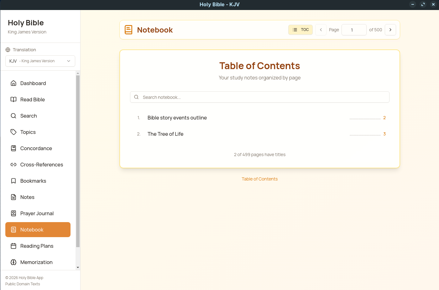 Bible - Holy Scriptures for Linux by Castillo312