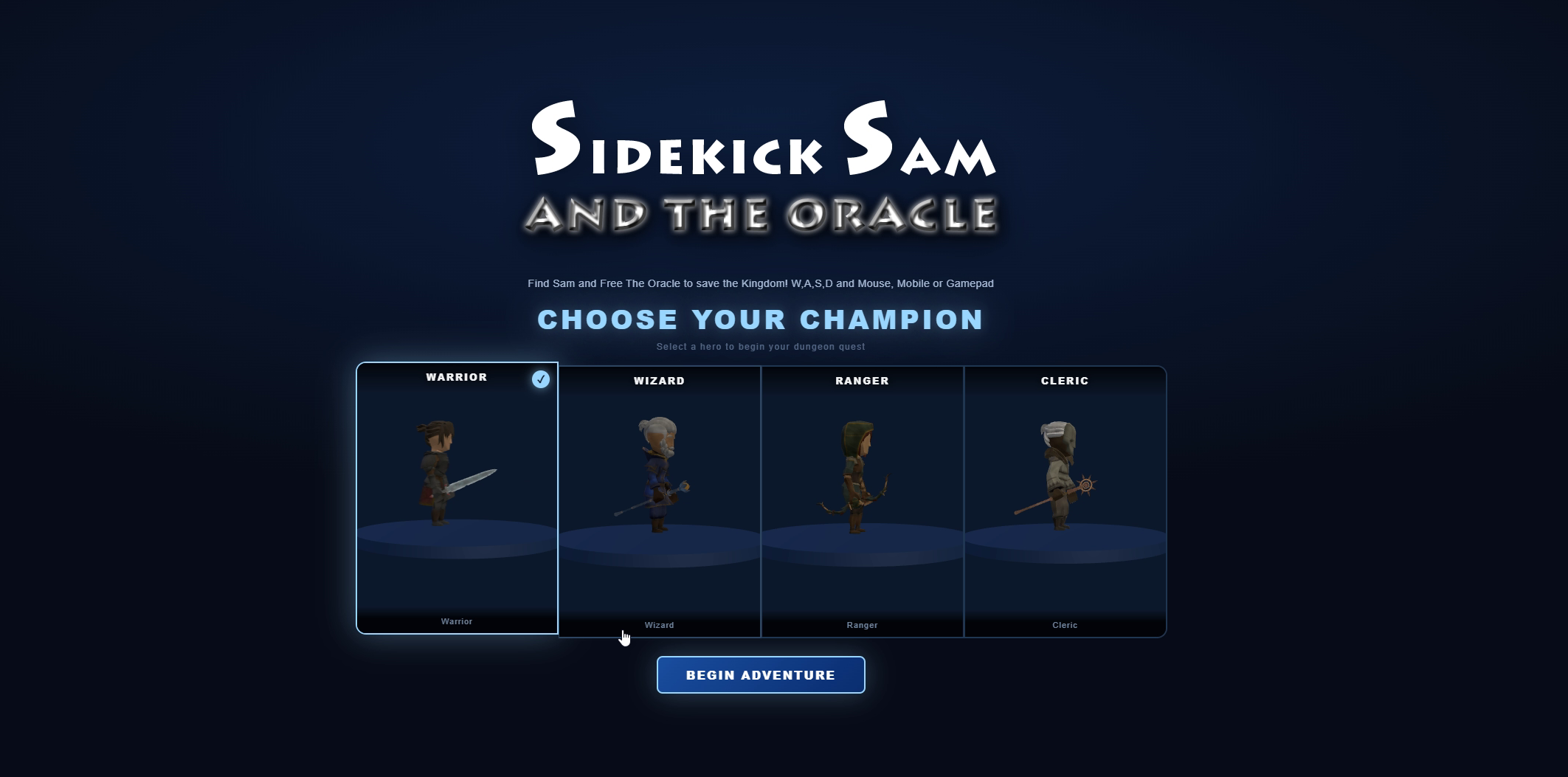 Screenshot 2 for Sidekick Sam and The Oracle