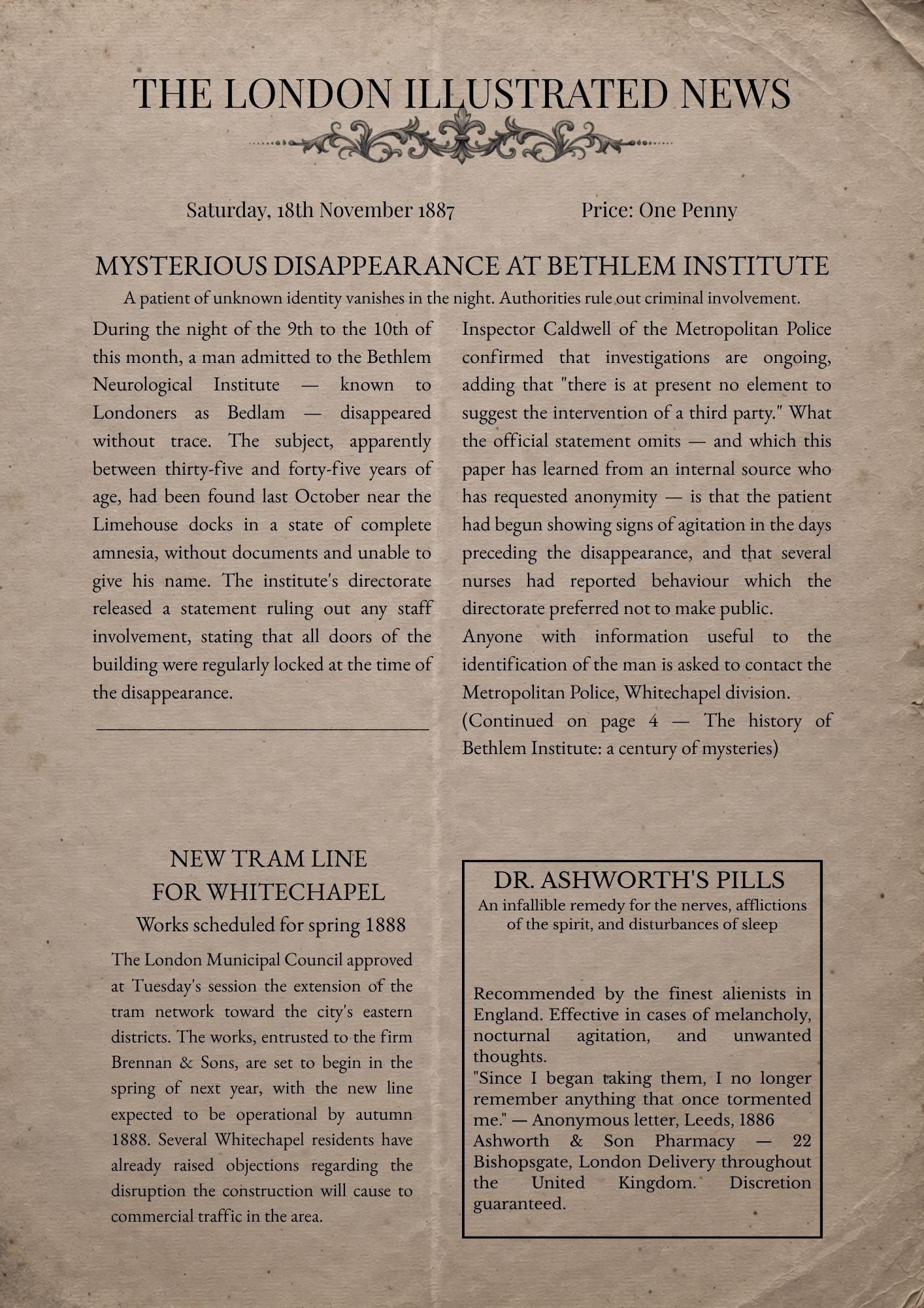Screenshot 3 for The Limehouse Affair