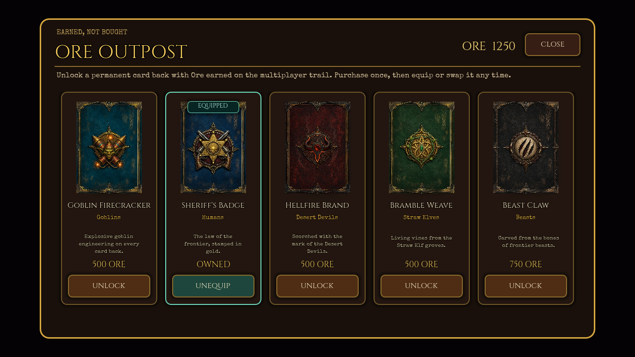 Screenshot 3 for Goblins and Gunslingers TCG
