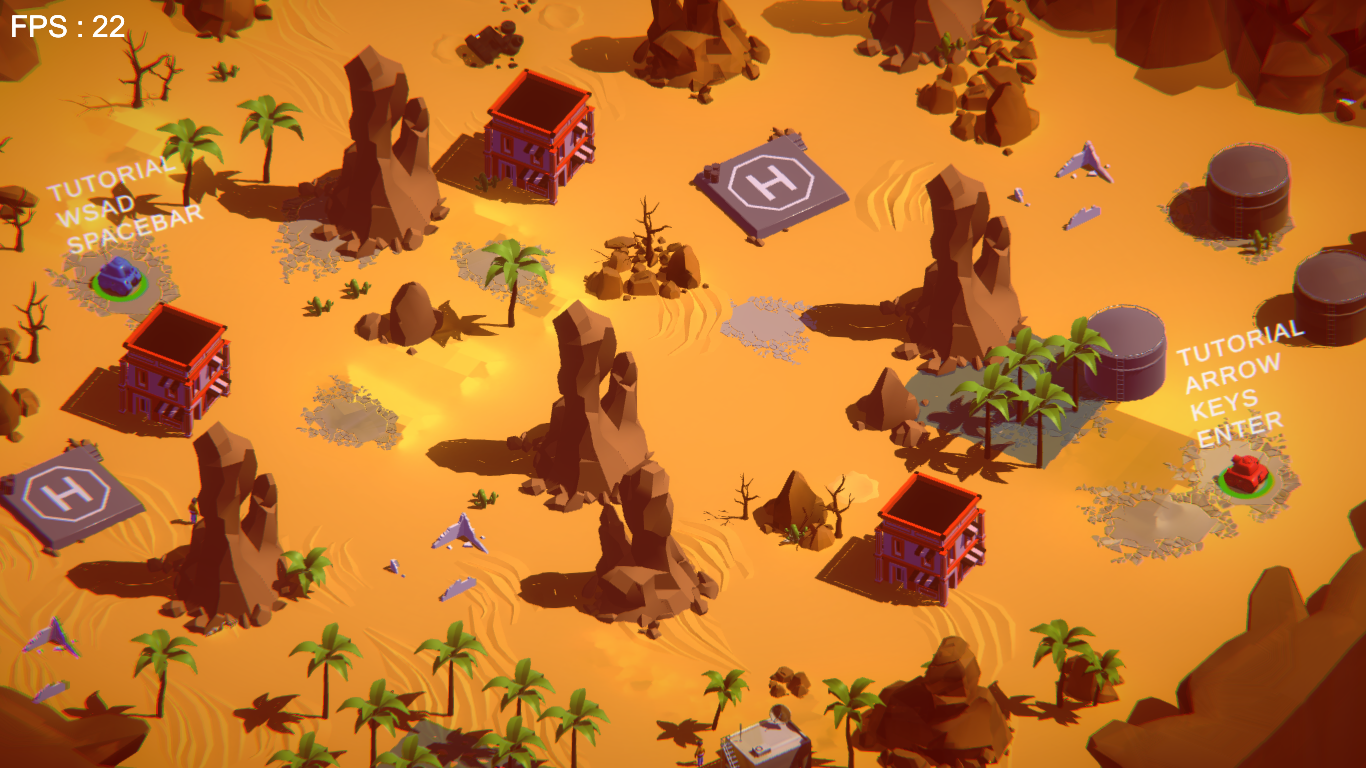 Screenshot 2 for Tank Battle