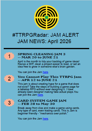 Screenshot 2 for Game Jam Alert: April 2026