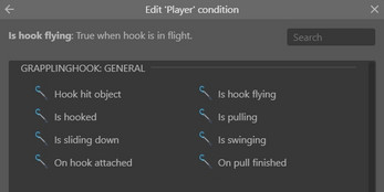 Grappling Hook Behavior for Construct 3 by Jonasz O.