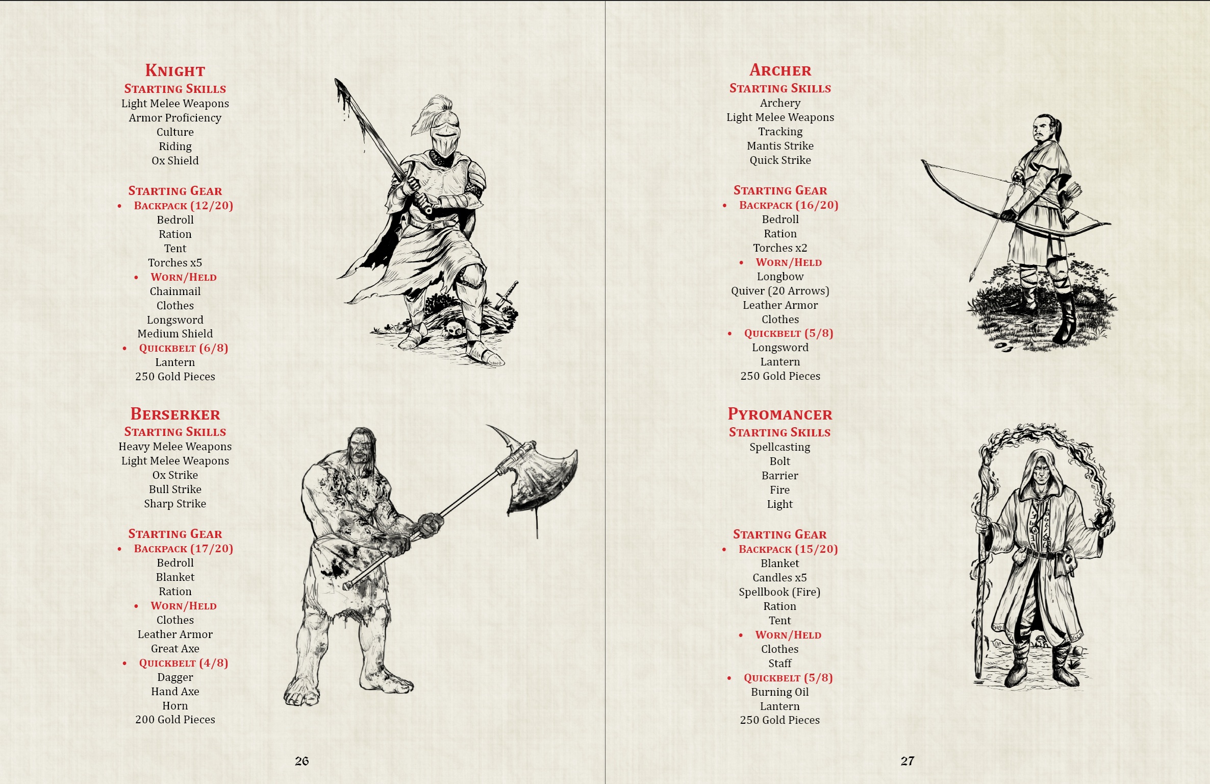 Screenshot 3 for Meteor Tales - Book of Heroes (Core Rules)