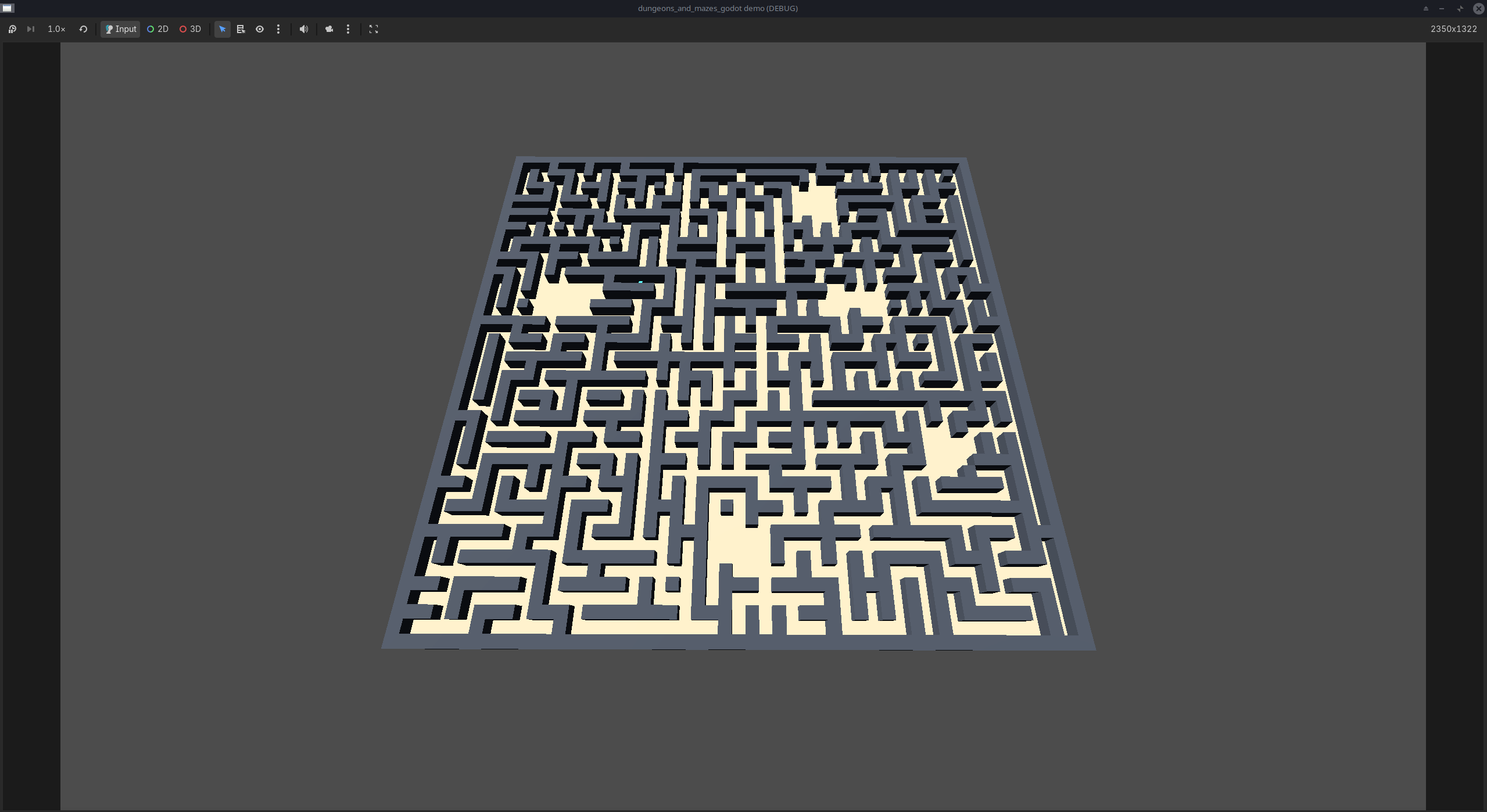Dungeons and Mazes dungeon layout