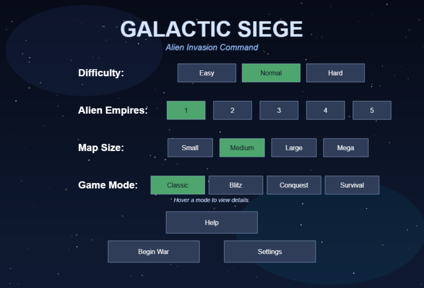 Screenshot 2 for GALACTIC SIEGE