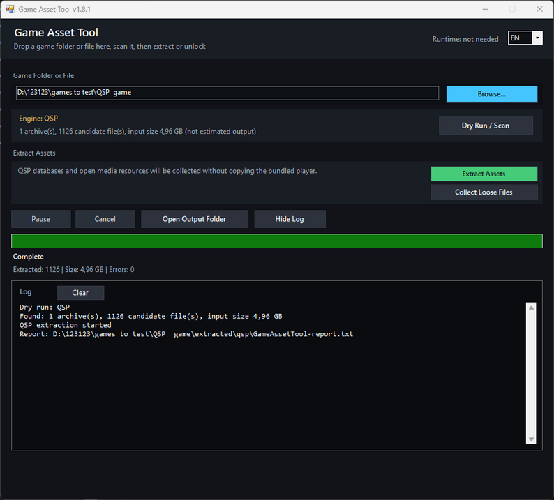 Game Asset Tool by SANCHEI