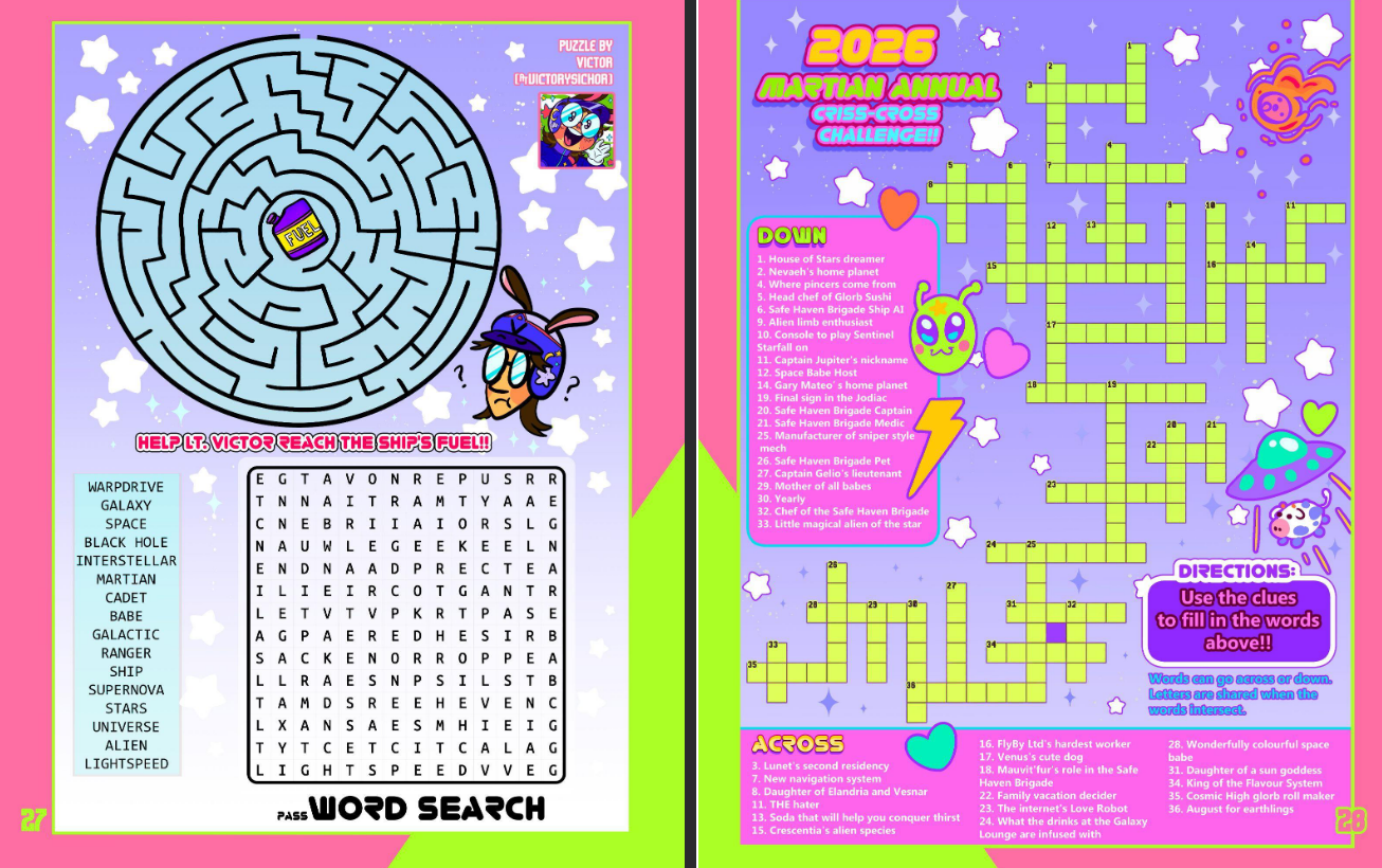 Screenshot 5 for 2026 Martian Annual Zine [BUNDLE]