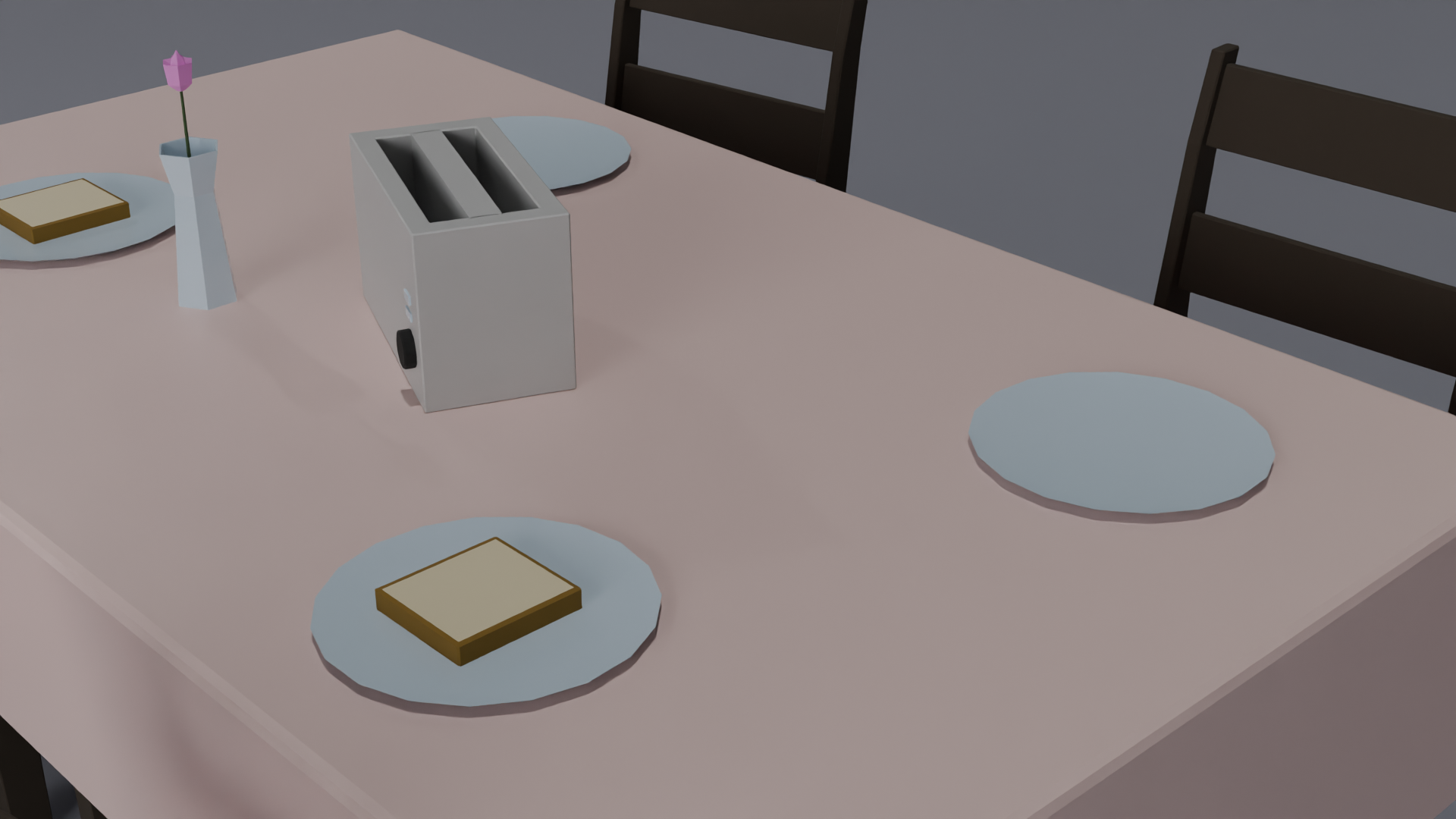 Low Poly Dining Table 3D Assets - FREE by Rubu Games