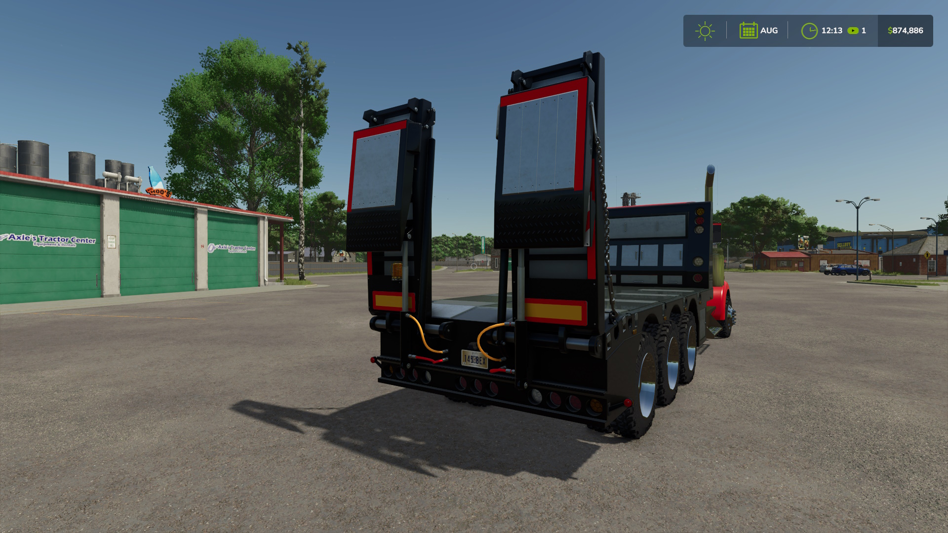 Screenshot 5 for FS25_KW900_Flatbed
