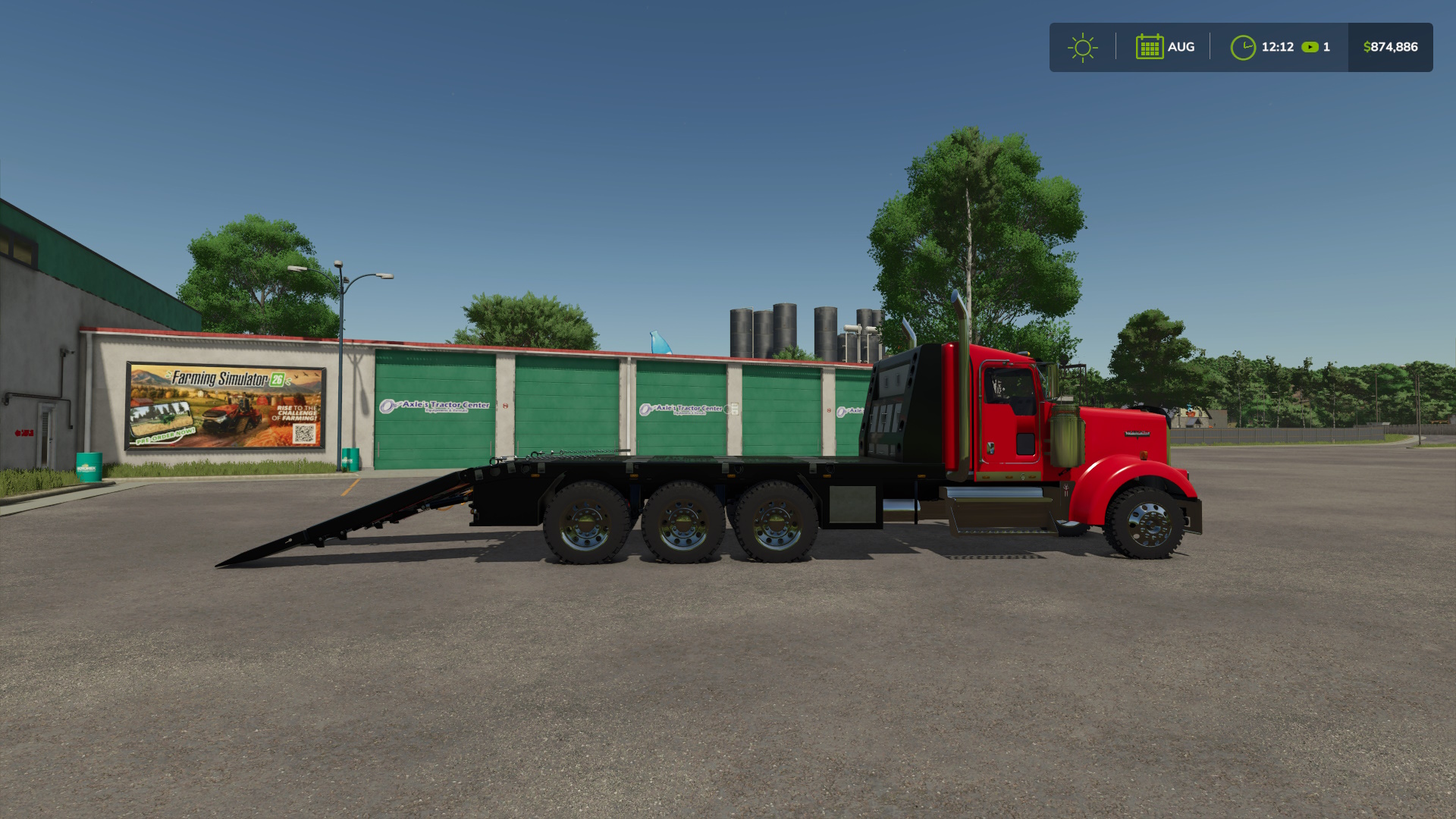 Screenshot 3 for FS25_KW900_Flatbed