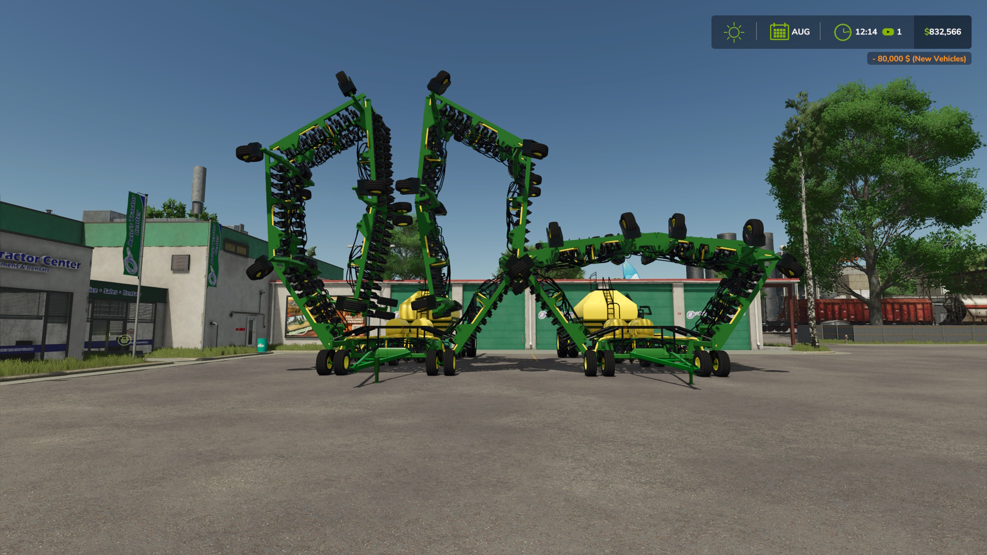 Screenshot 2 for FS25_John_Deere_Air_Seeder_32_AND_50M