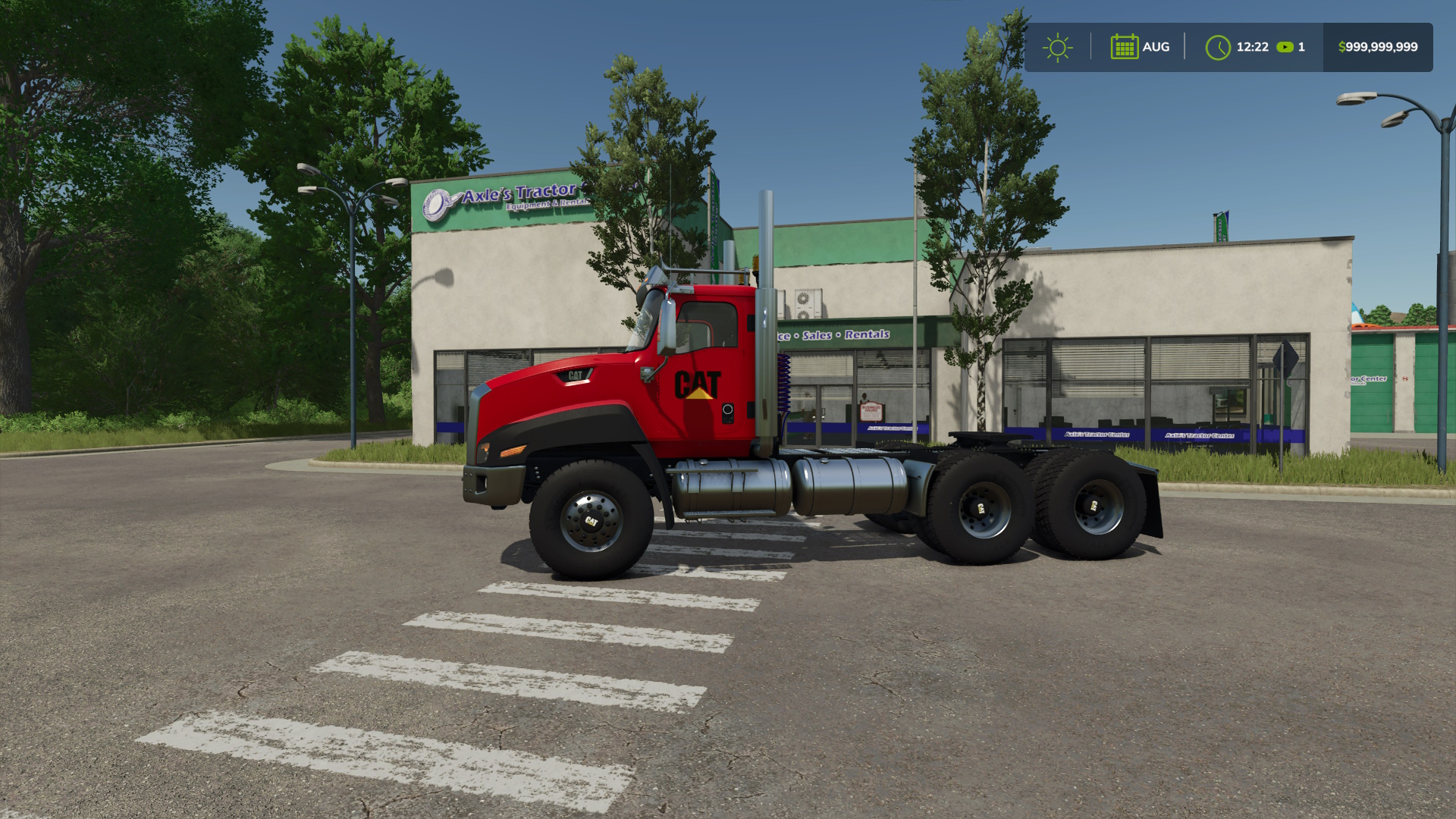 Screenshot 2 for FS25_CAT_CT660_Semi