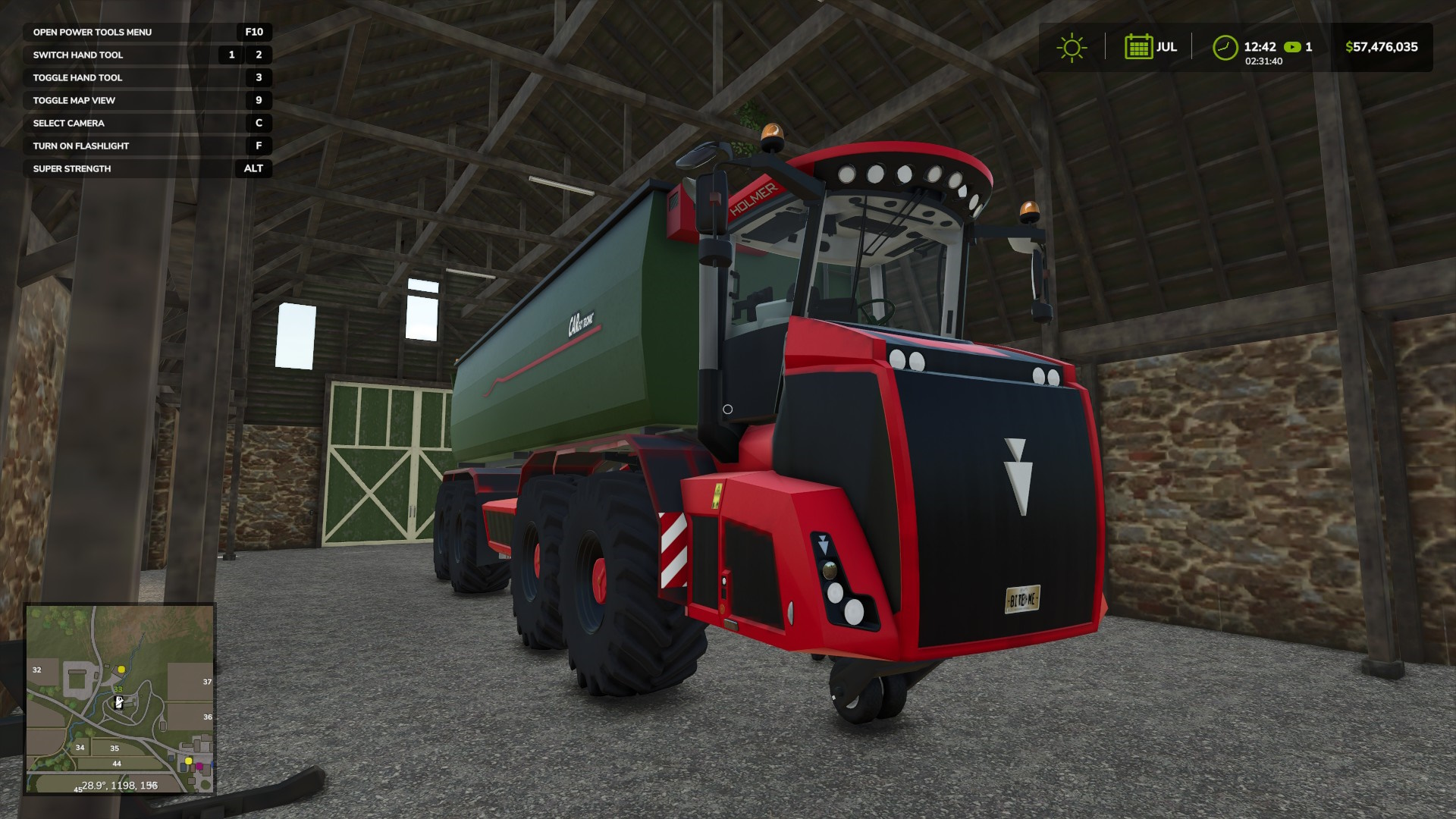 Screenshot 3 for FS25_Holmer_Variant_595