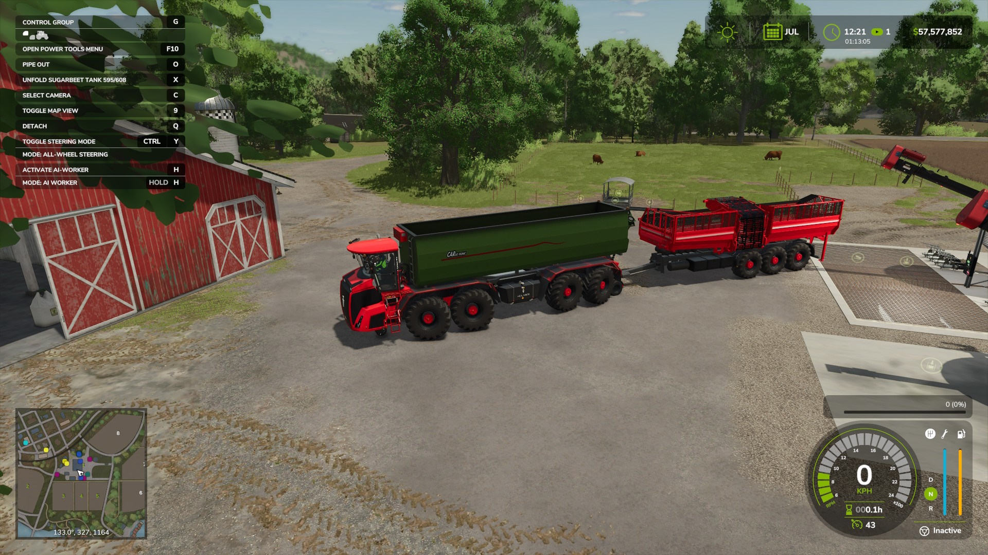 Screenshot 2 for FS25_Holmer_Variant_595