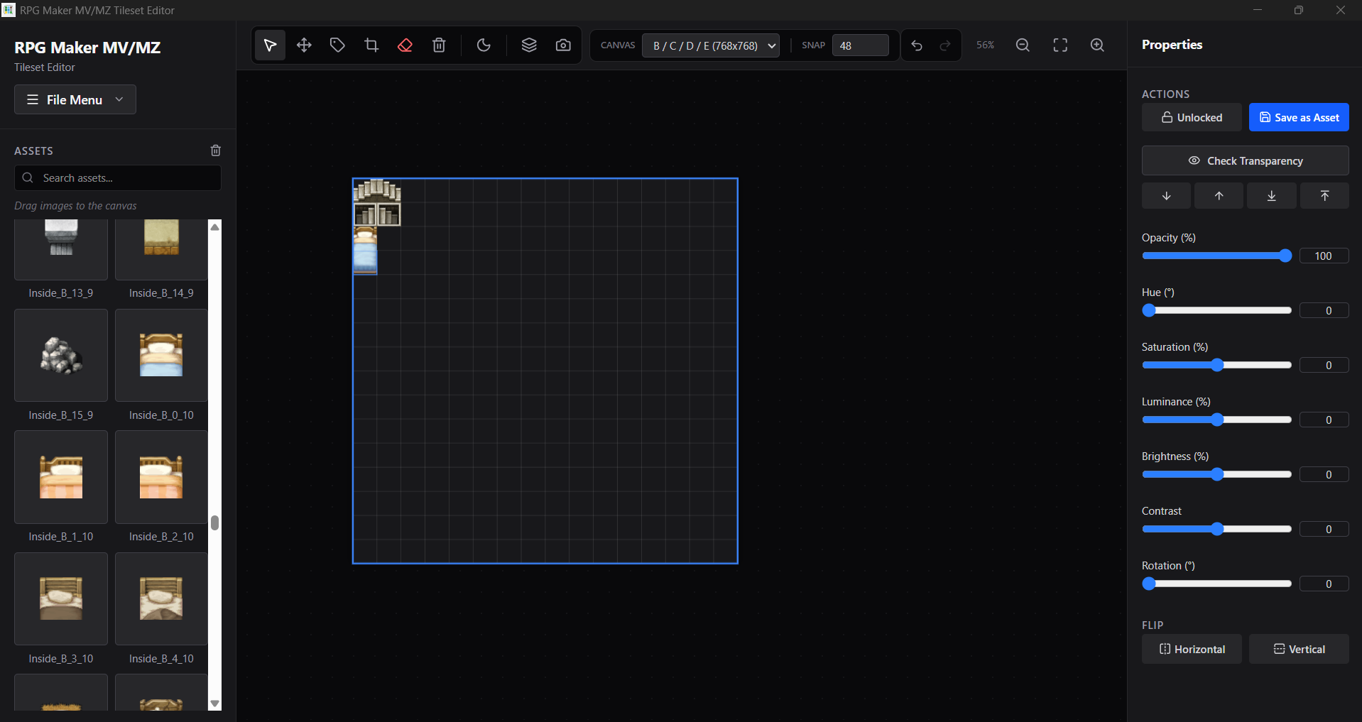 RPG Maker MV/MZ Tileset Editor by KYDSGAME