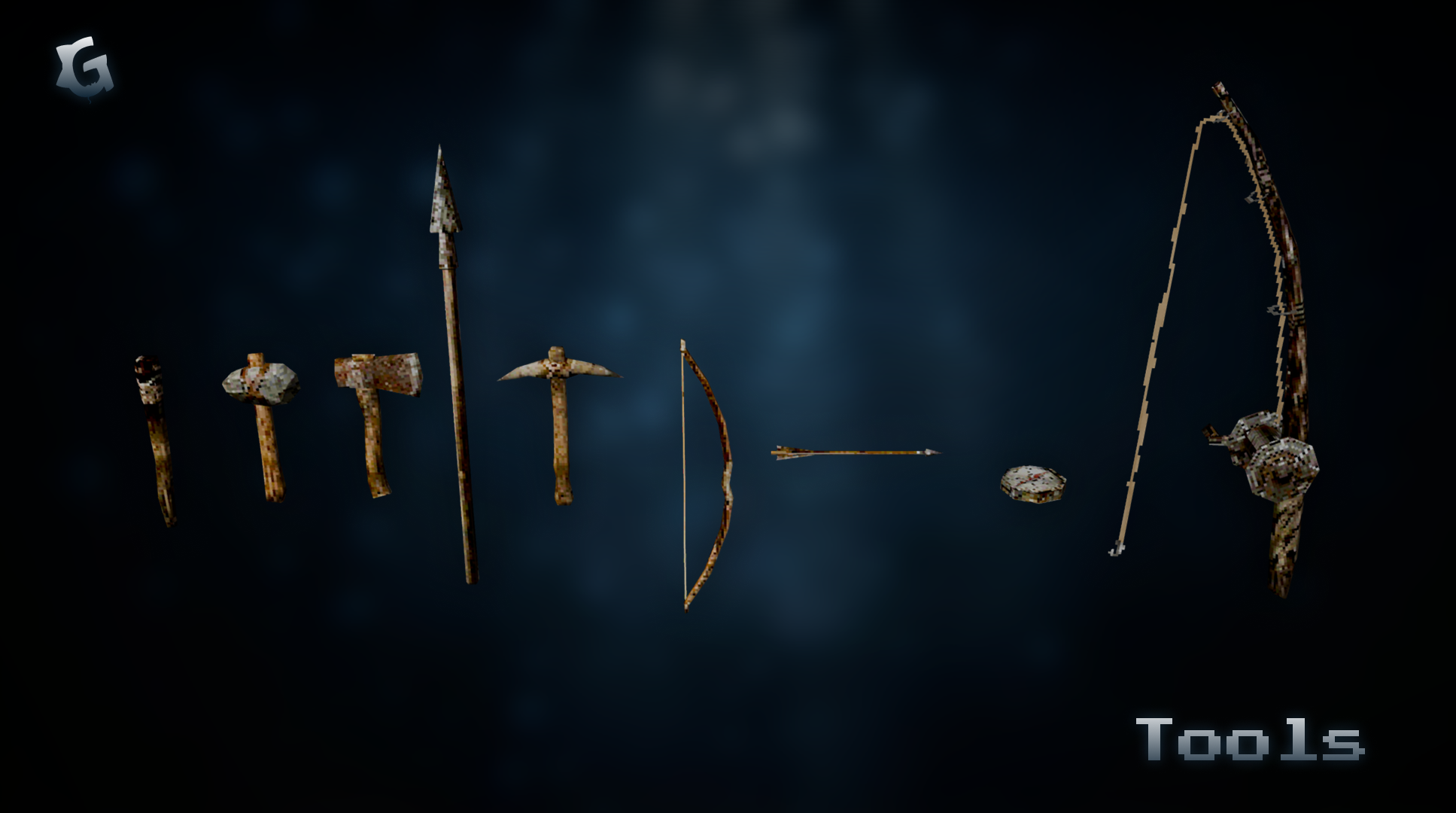 MEGA Kit Survival - Raft Retro PSX Modular Asset Pack by Gataki