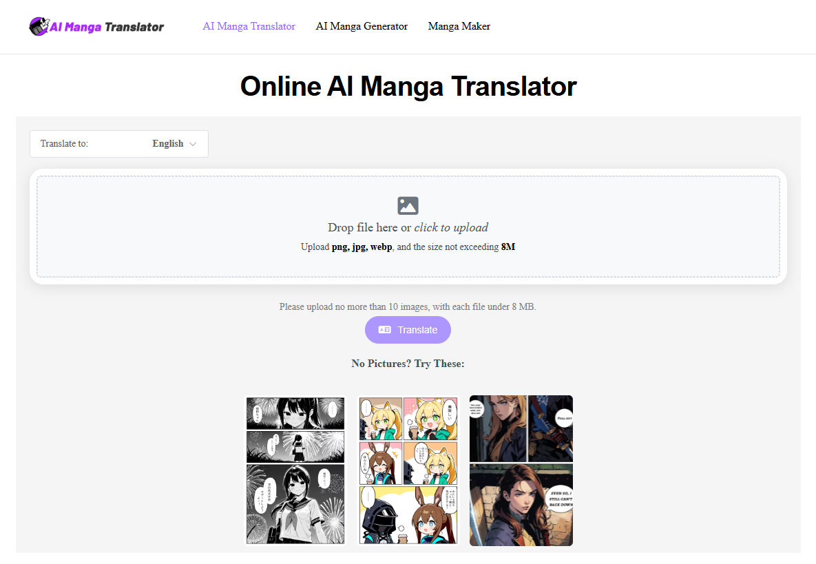 AI Manga Translator Online (No Sign-up & 100% Free) by suki2026