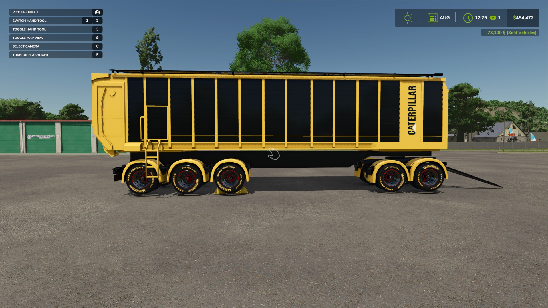Screenshot 8 for FS25_Scania_TGX_Cat