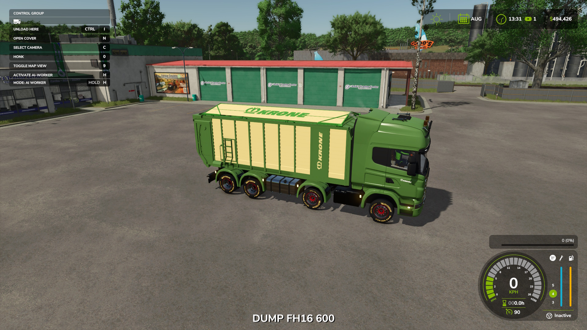 Screenshot 5 for FS25_Scania_TGX_Cat