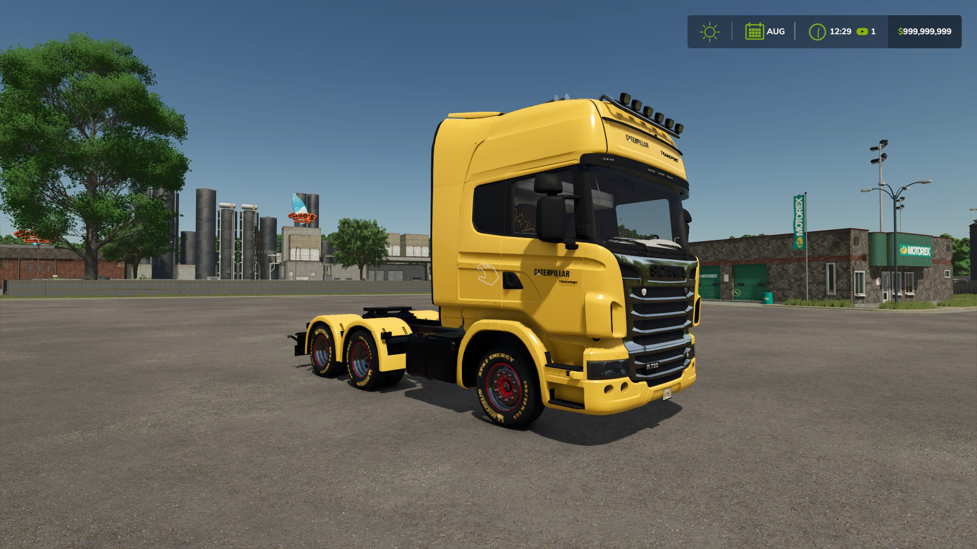 Screenshot 2 for FS25_Scania_TGX_Cat