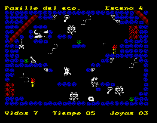 Screenshot 5 for LA TORRE DE OCHATE - ZX SPECTRUM GAME