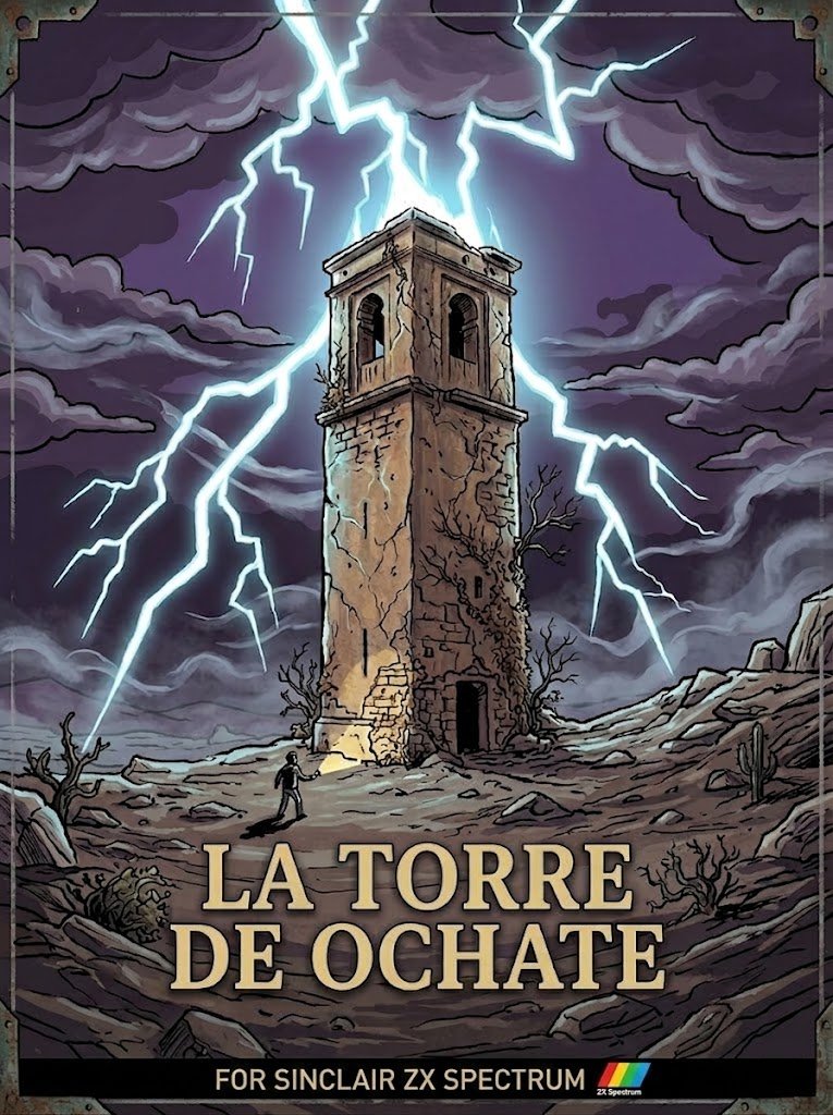 Screenshot 2 for LA TORRE DE OCHATE - ZX SPECTRUM GAME
