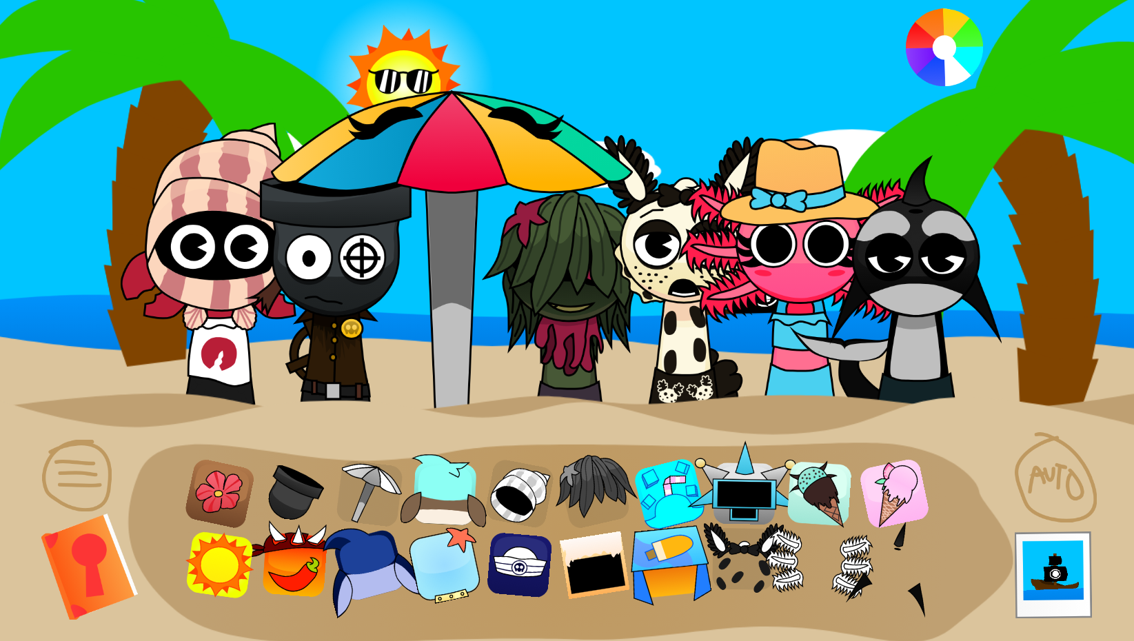 Screenshot 3 for Incredicoast Sprunksea!(incredibox sprunki beach)