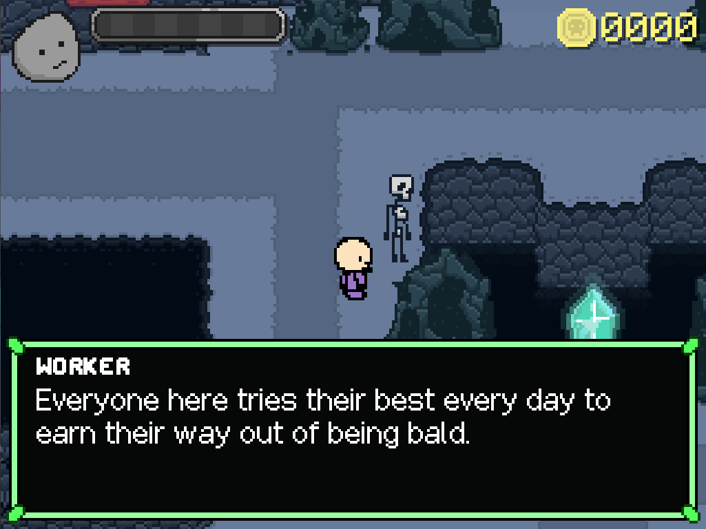 Screenshot 2 for Dungeon of the Balded Skulls