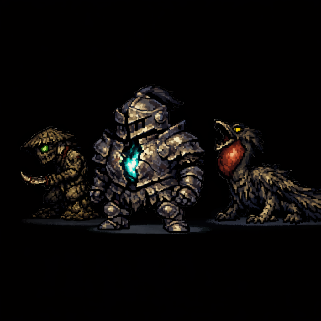 Japanese Dark Fantasy Enemies – Battlefield Ghosts & Fallen Legion by ...