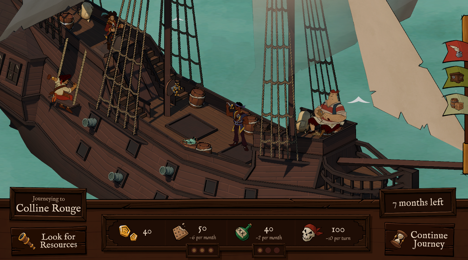 Screenshot 3 for Seven Years at Sea (prototype)