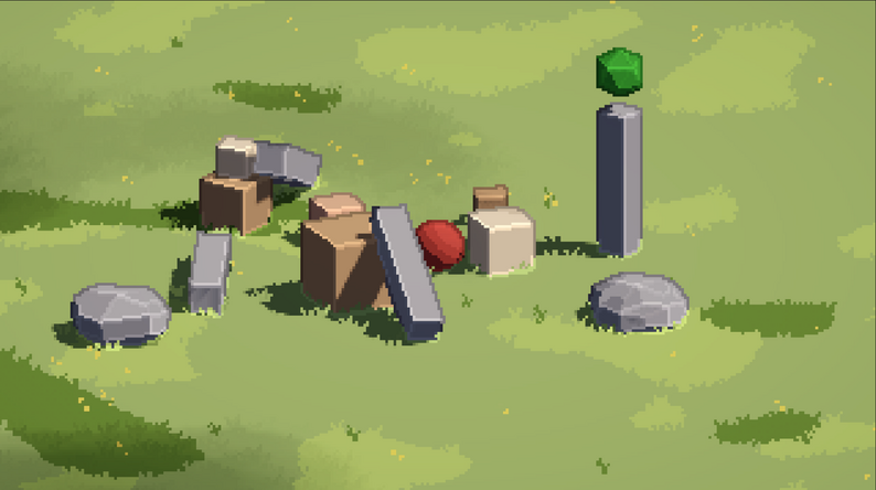 Unity Pixel Shading Unity Isometric Pixel Art Shader Demo by bababuyyyy