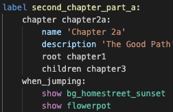 Chapter Select Gui Ren'Py Chapter Select Plugin by Cross Couloir