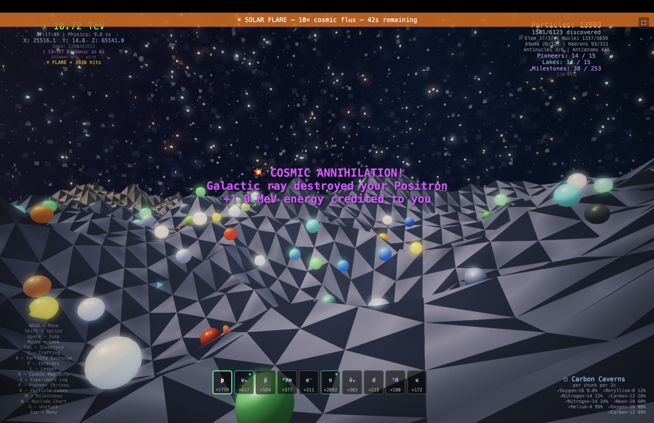 Screenshot 3 for Particle - Collect the Universe