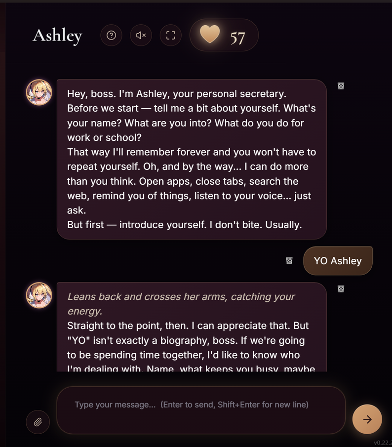 Ashley — Your AI Companion That Owns Your PC by AshCore