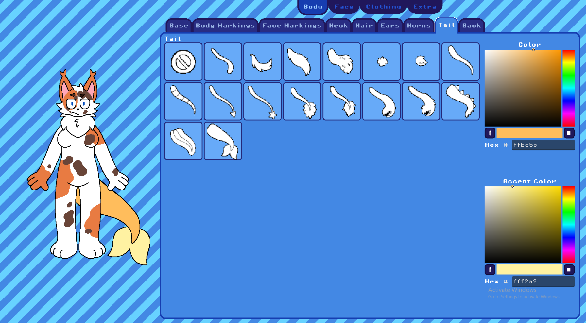 Screenshot 3 for Furry OC Creator
