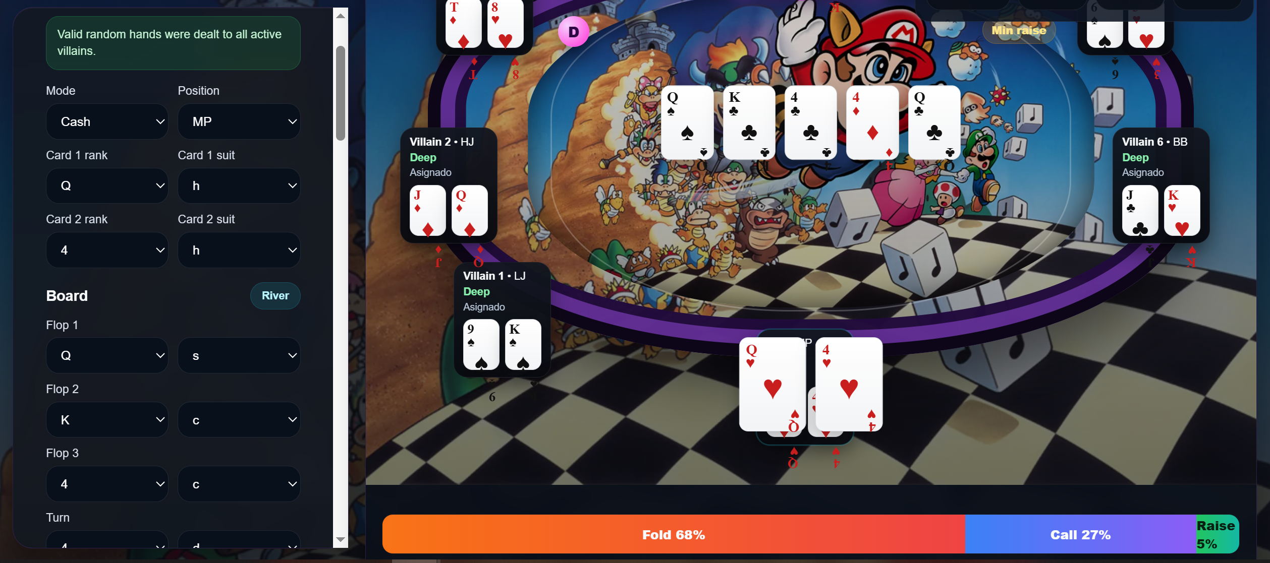 Screenshot 6 for Texas Hold'em Poker Advisor Companion
